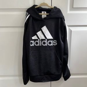 Adidas boys hooded sweatshirt